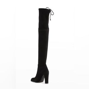 Stuart weitzman TIELAND black over the knee boot